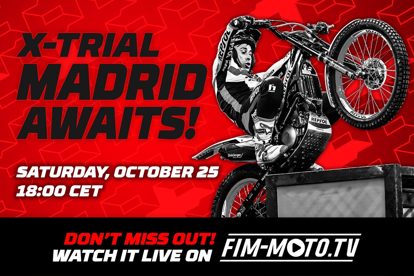 Toni Bou is leading - Madrid awaits the next battle Toni Bou is leading - Madrid awaits the next battle