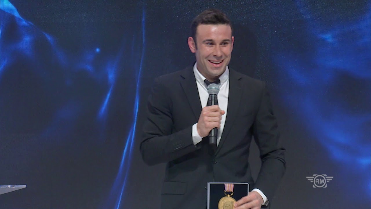 Toni Bou at the FIM Awards 2017